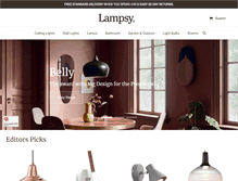 Tablet Screenshot of lampsy.com